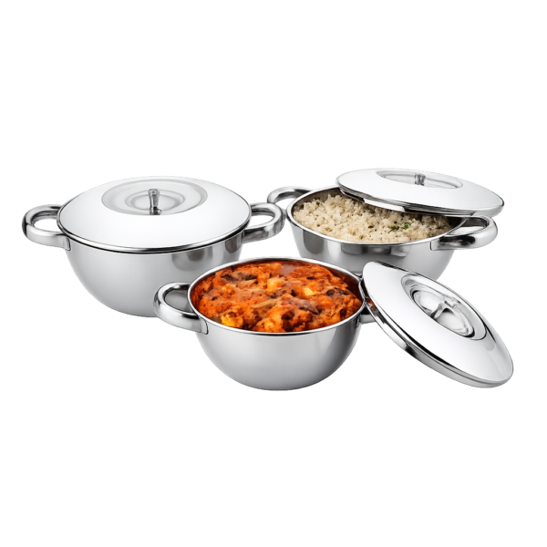 Stainless Steel Food Serving Set