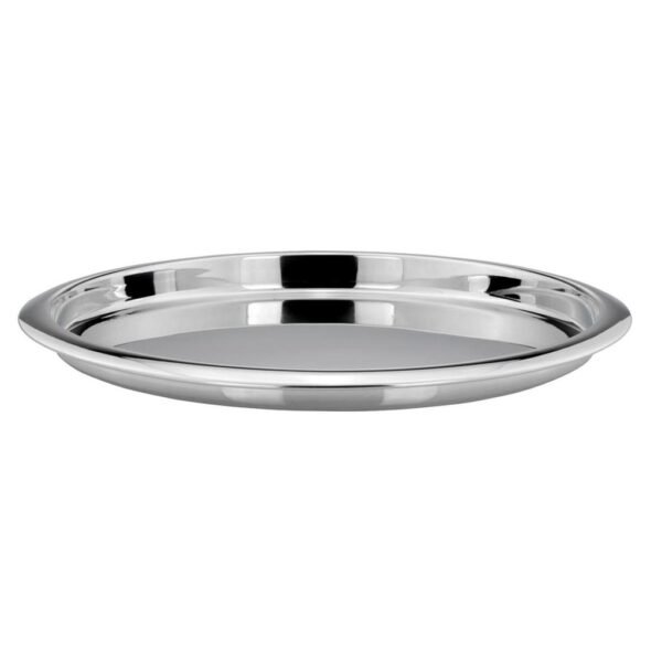Stainless Steel Round Tray (Large)